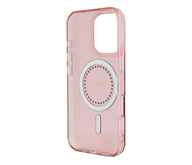 GUESS IML Rhinestones do iPhone 16 Pro Max różowy - 1278295 - zdjęcie 5